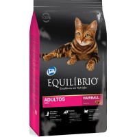 Equilibrio Cat Adult Hairball ВЫВЕДЕНИЕ ШЕРСТИ корм для кошек 0,5 кг (53805)